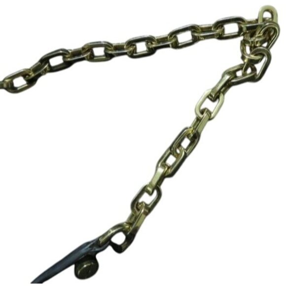 TORY BURCH Fleming Black Structured Quilted leather flap chain crossbody handbag - Picture 14 of 14